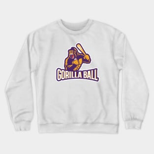 Gorilla Ball | Vintage Baseball in Baton Rouge Crewneck Sweatshirt